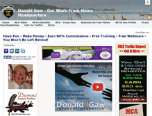 Tablet Screenshot of donaldgaw.com